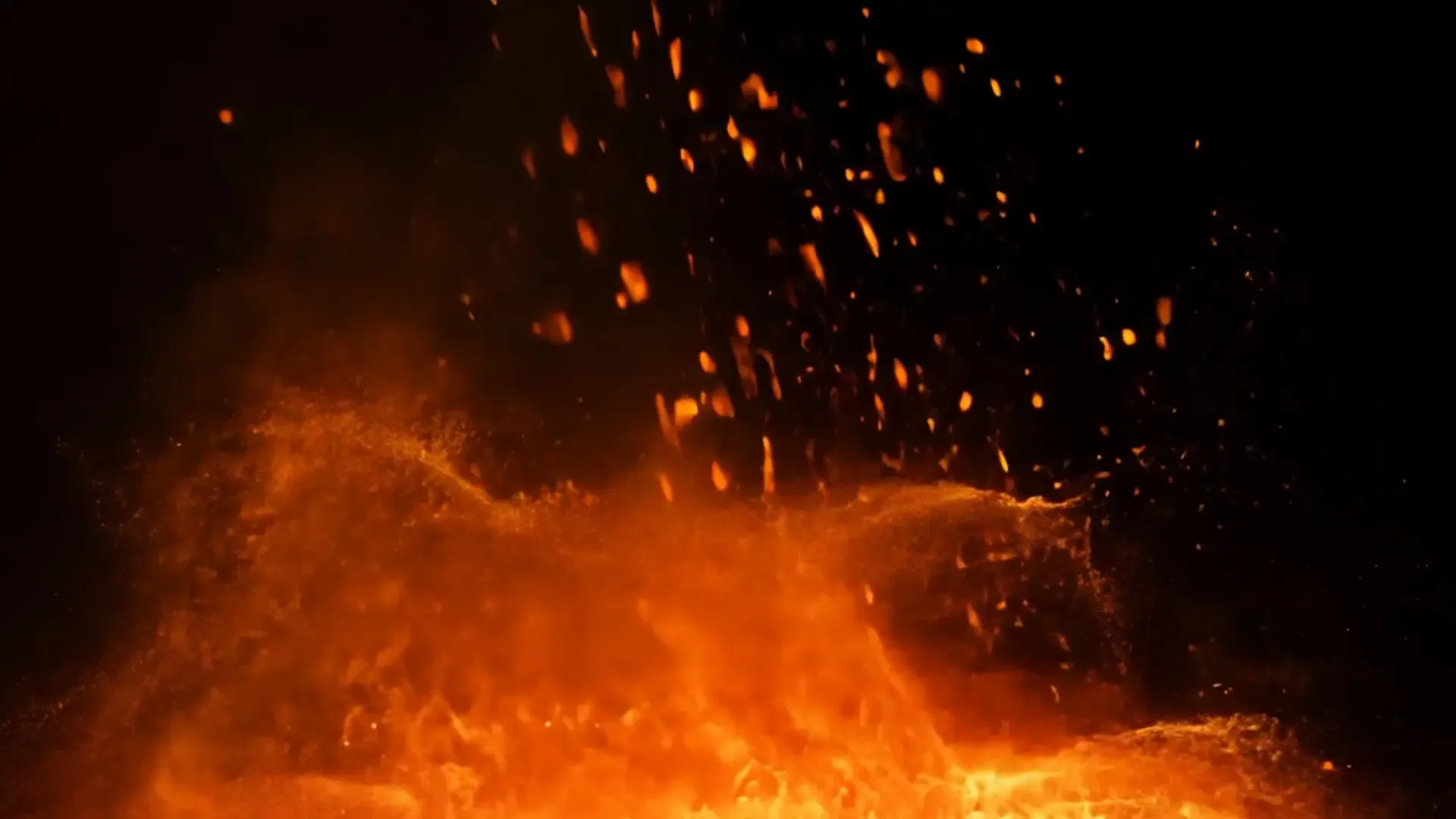 Inferno Blaze Background Dramatic Fire for Logo Animation